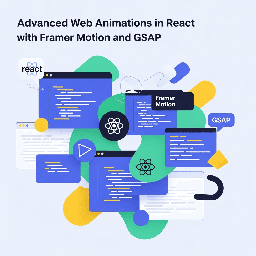 Advanced React Animations: Mastering Framer Motion & GSAP for Stunning UIs