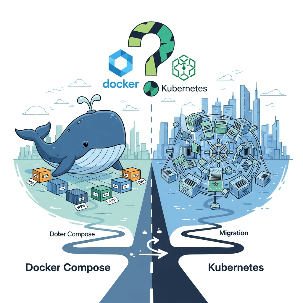 Docker Compose vs. Kubernetes in Production: A Definitive Guide