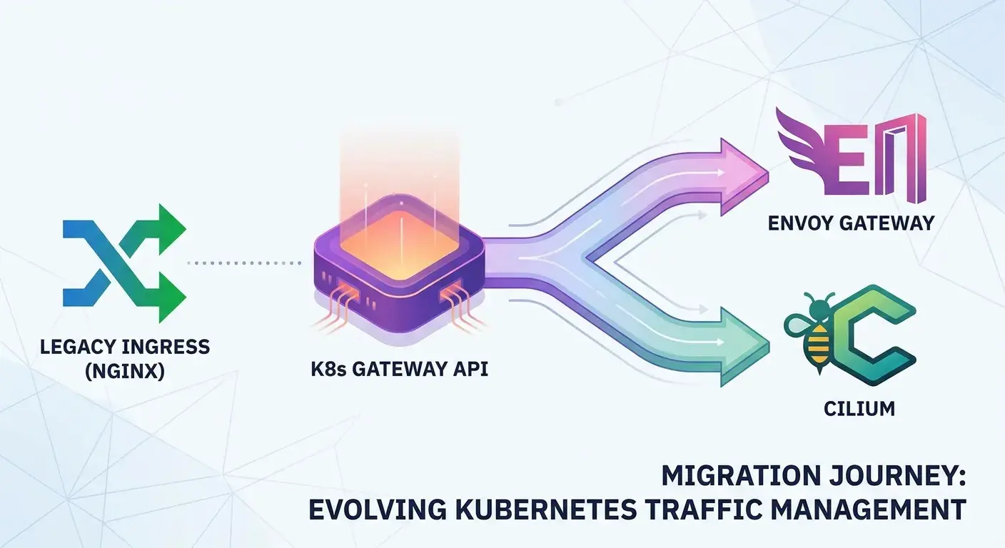 Gateway API Migration: From NGINX Ingress to Envoy Gateway & Cilium