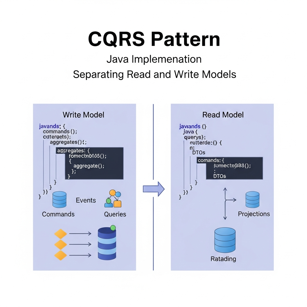 Mastering CQRS in Java: Separating Read and Write Models for Scalability