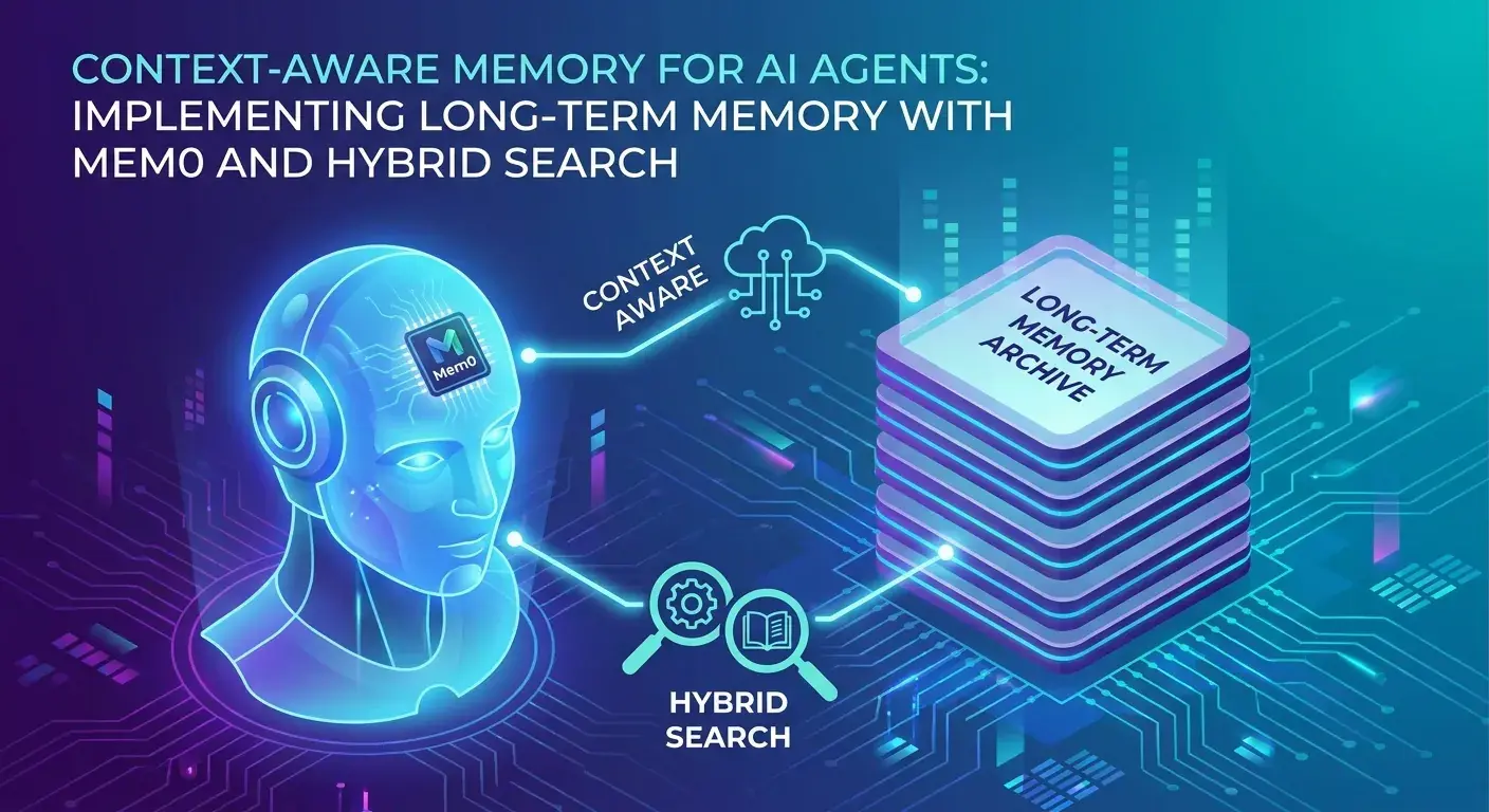 Unlock AI Agent Potential: Context-Aware Long-Term Memory with Mem0 & Hybrid Search