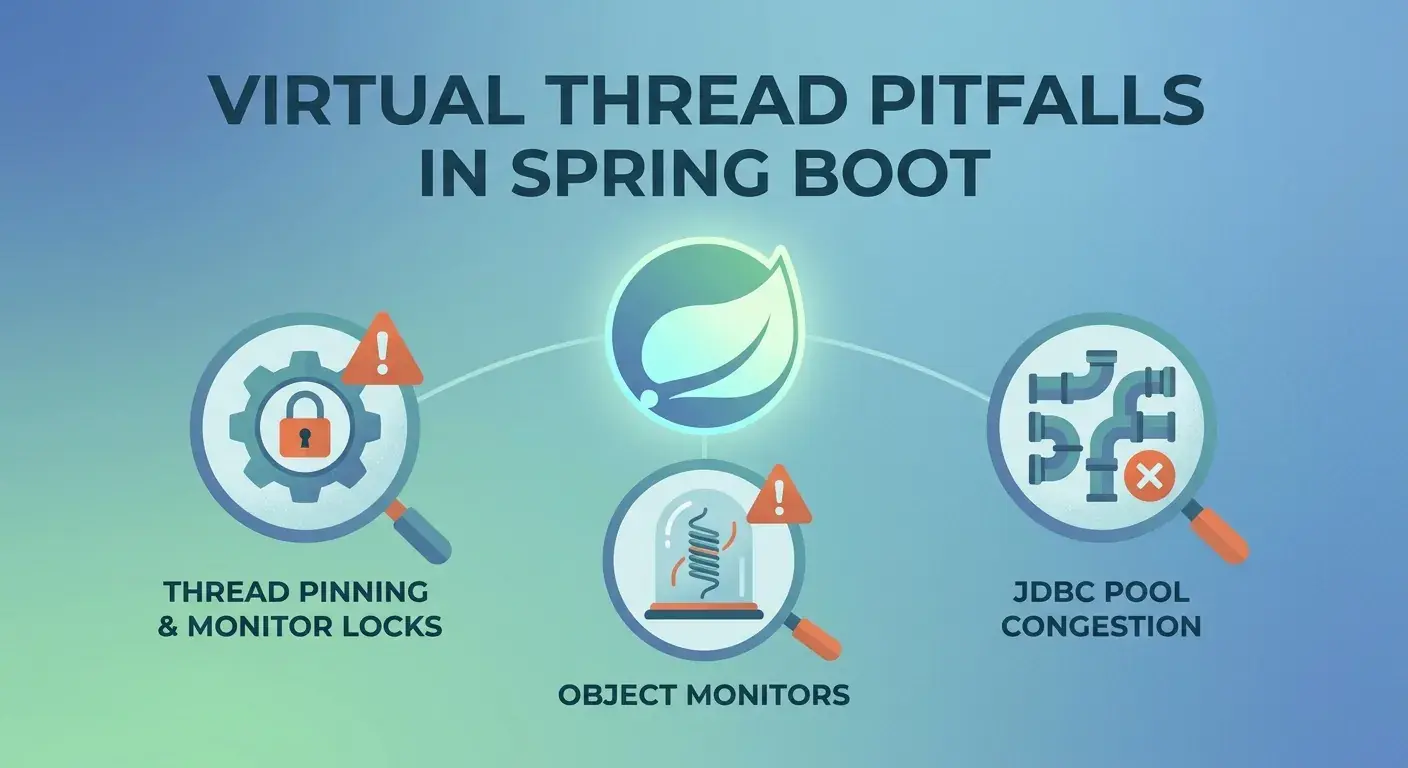 Virtual Thread Pitfalls in Spring Boot: Diagnosing & Solving Pinning