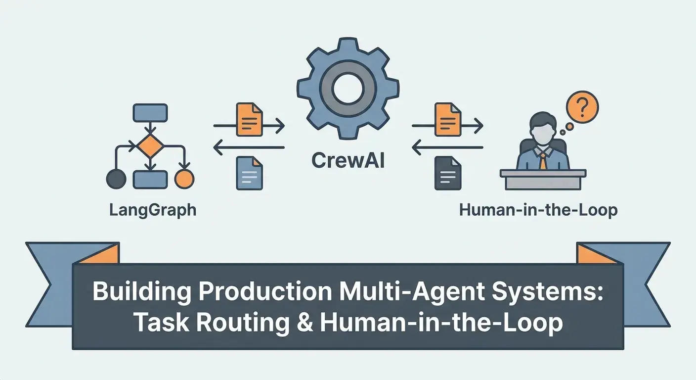Advanced Multi-Agent Systems: CrewAI, LangGraph, Routing, and HITL