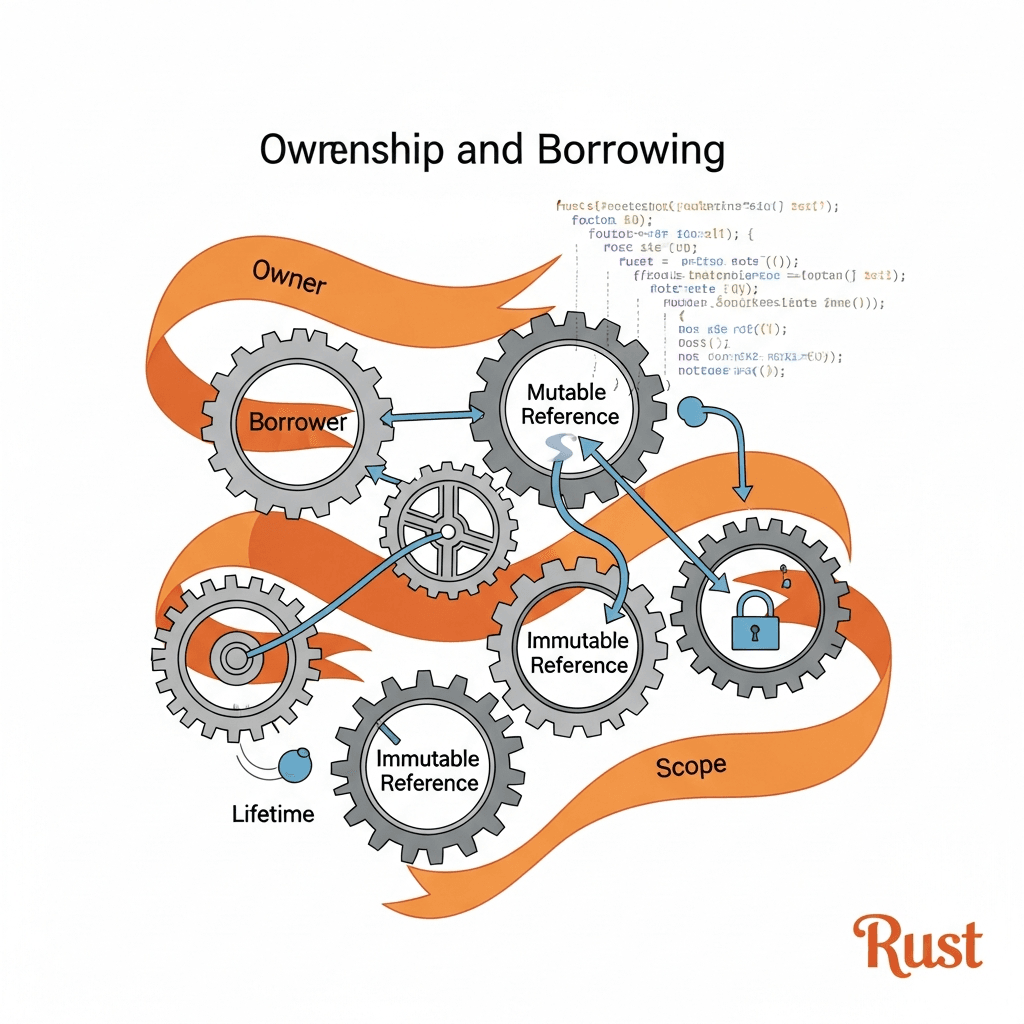 Mastering Rust's Ownership & Borrowing: A Visual Guide to Memory Safety