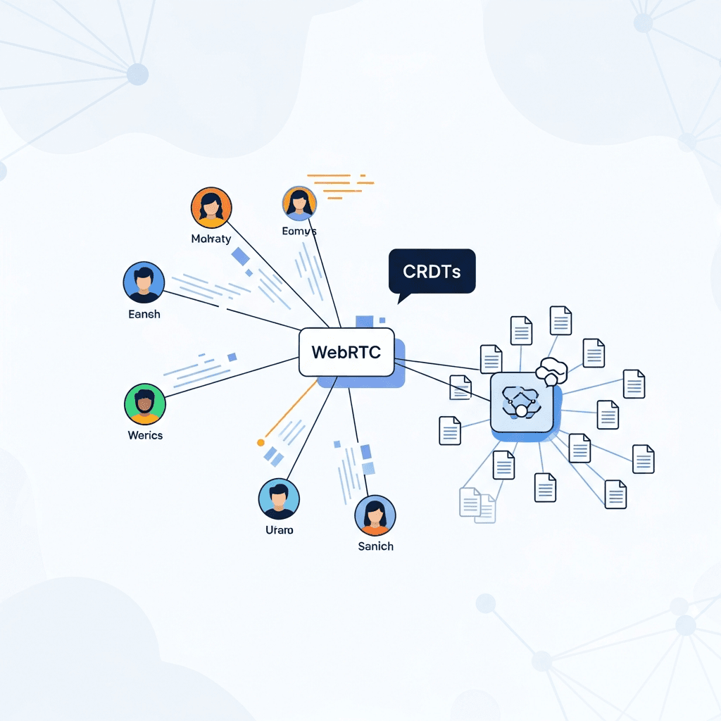 Real-Time Multiplayer: WebRTC & CRDTs for Seamless Experiences