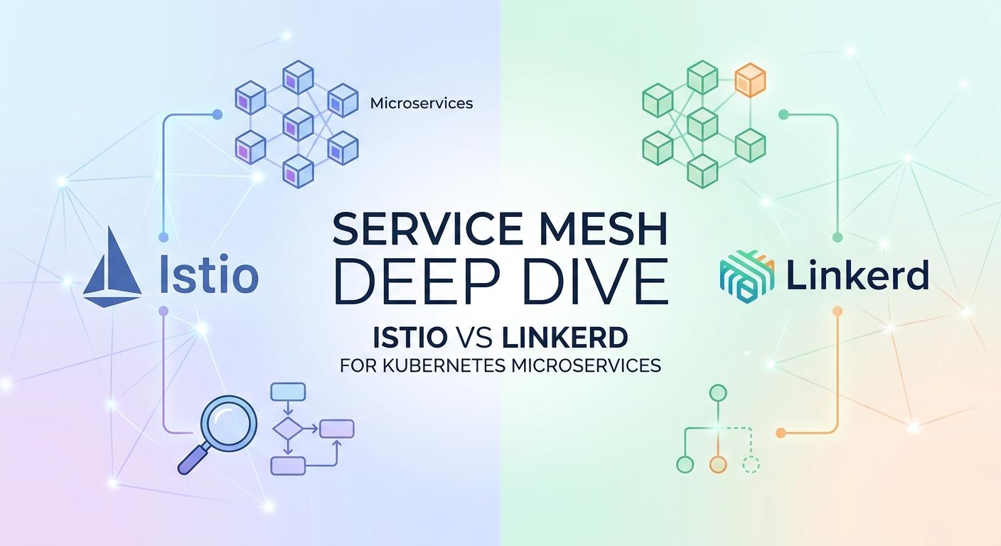 Service Mesh Deep Dive: Istio vs Linkerd for Kubernetes Microservices